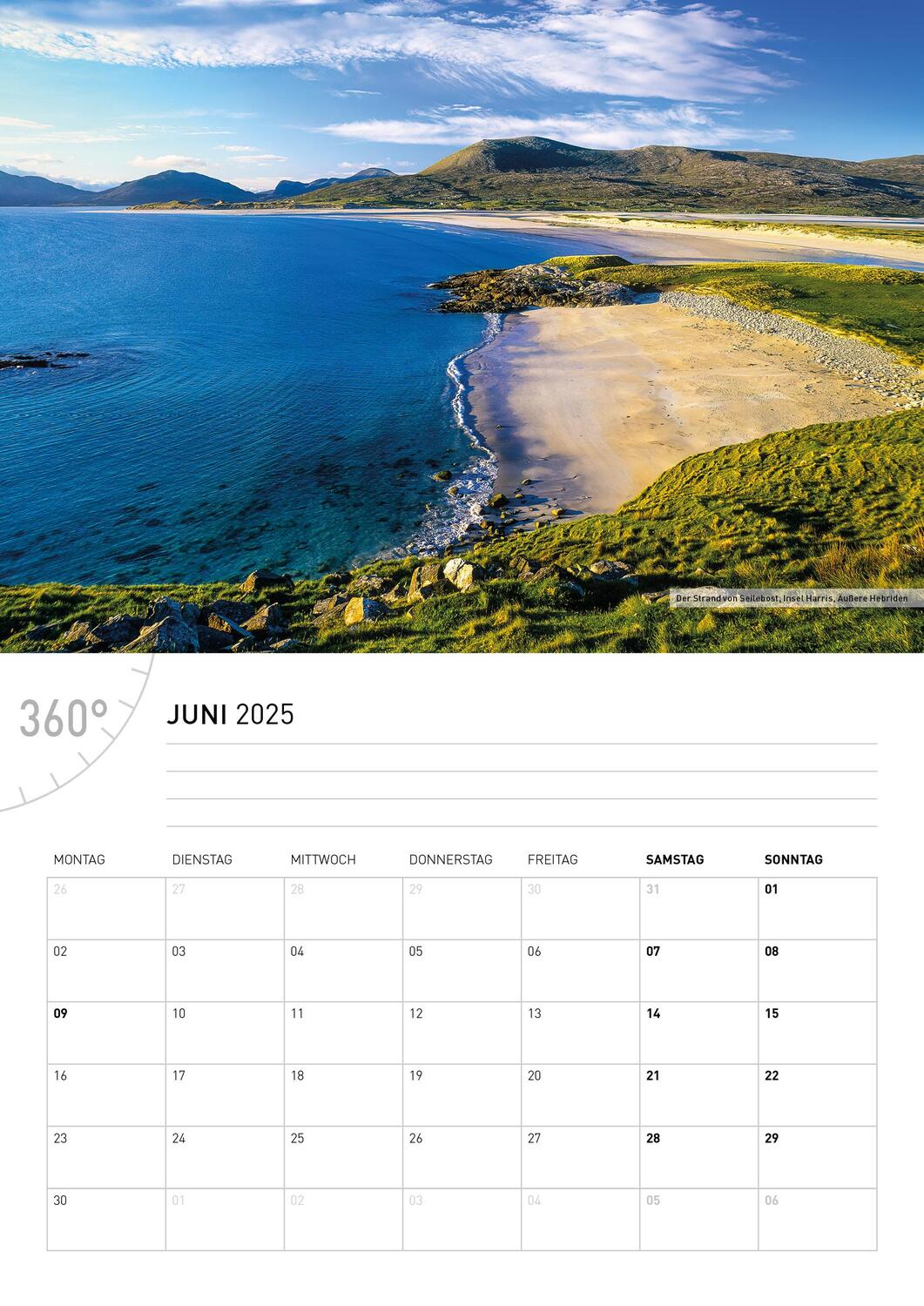 Bild: 9783968555812 | 360° Schottland Broschürenkalender 2025 | Hartmut Krinitz | Kalender