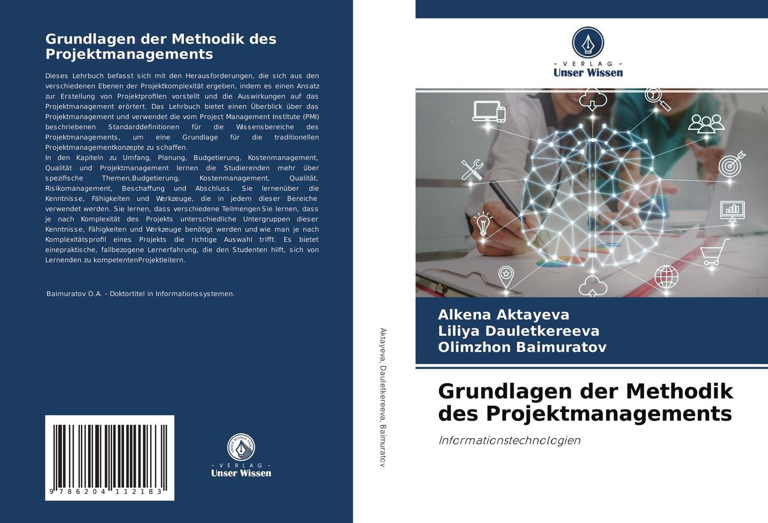 Cover: 9786204112183 | Grundlagen der Methodik des Projektmanagements | Aktayeva (u. a.)