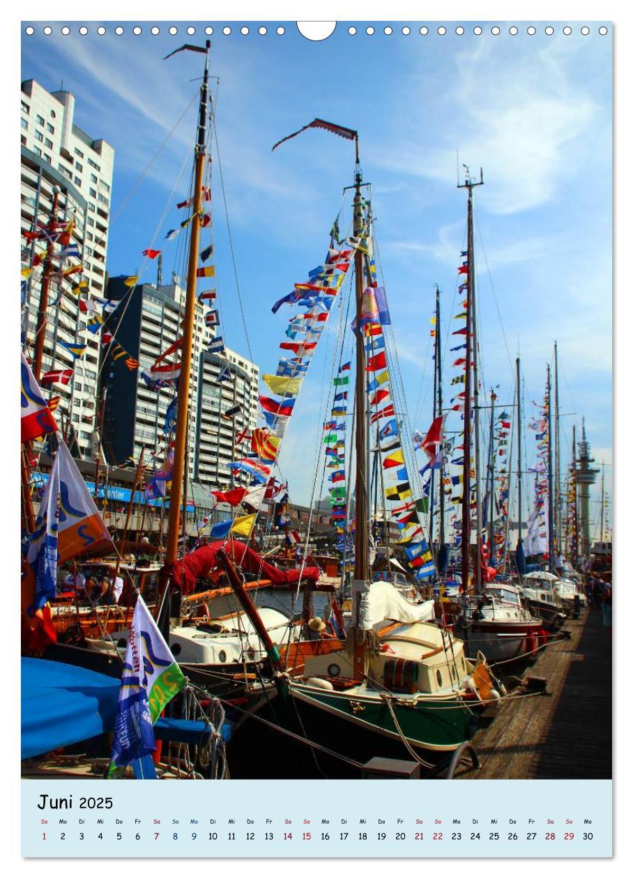 Bild: 9783457032640 | Sail - Impressionen aus Bremerhaven (Wandkalender 2025 DIN A3...