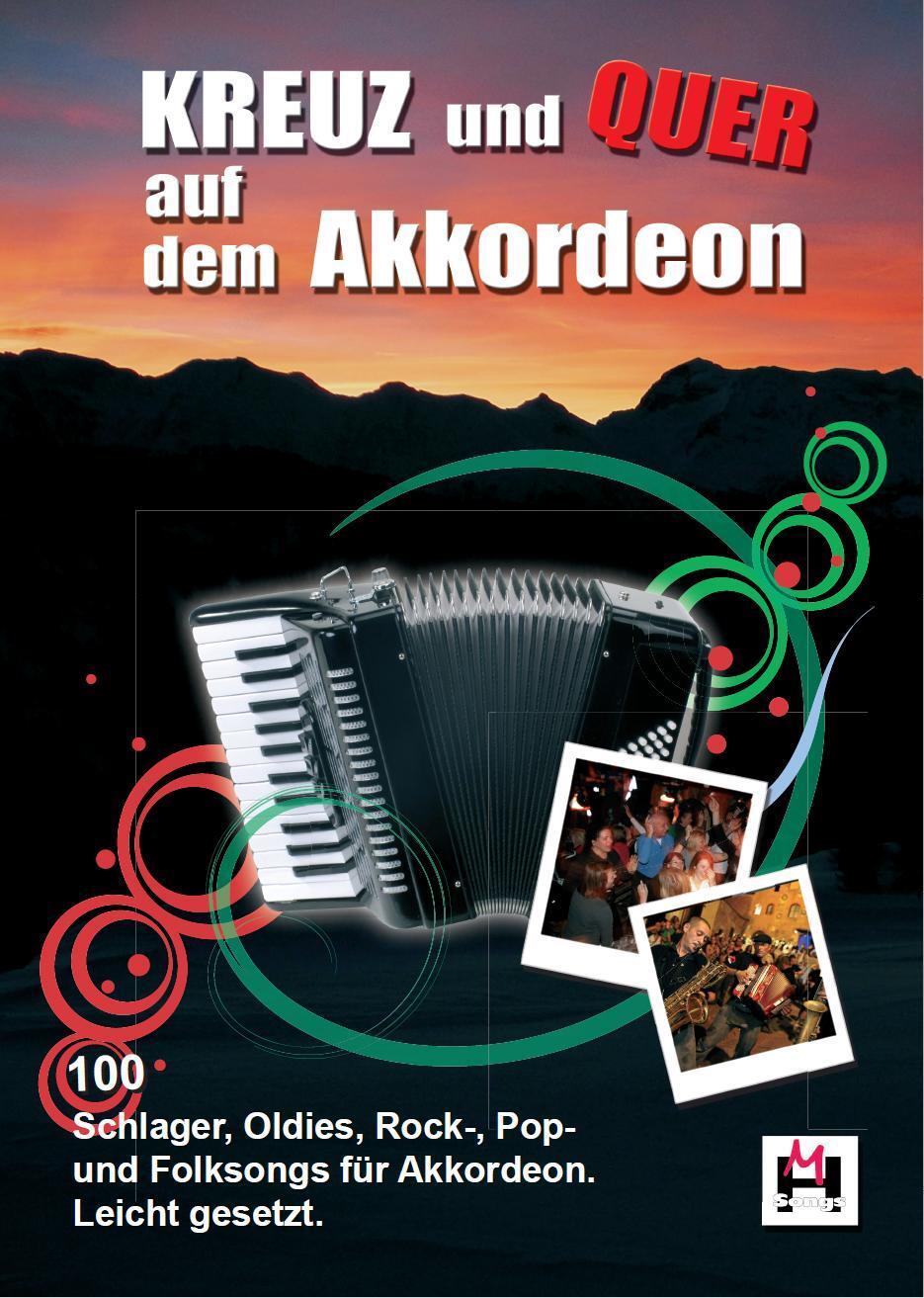 Cover: 9783865438546 | Kreuz und Quer auf dem Akkordeon Songbook | A. B. Bosworth | Buch