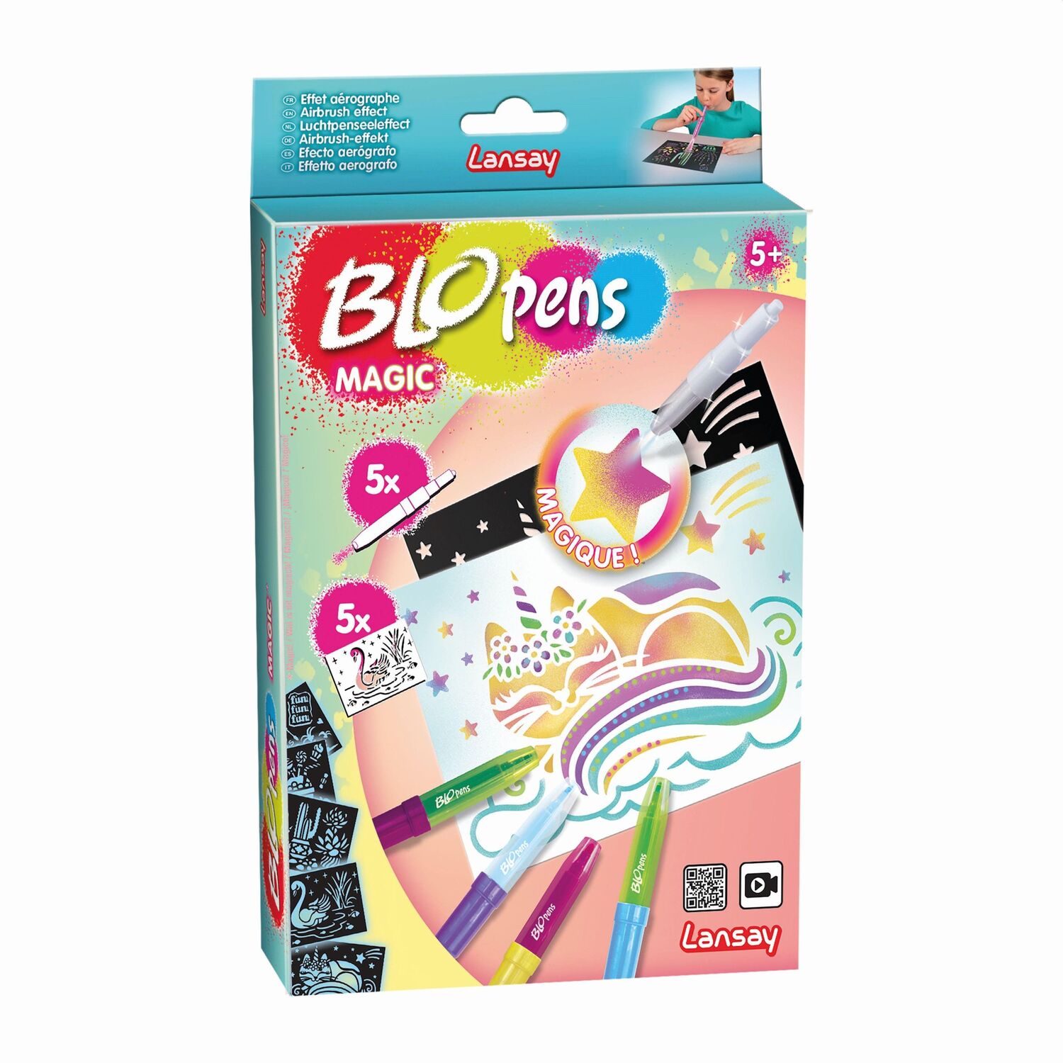 Cover: 3181860236055 | Blopens Sprühstifteset Magie | Lansay | Spiel | Brettspiel | 3223605