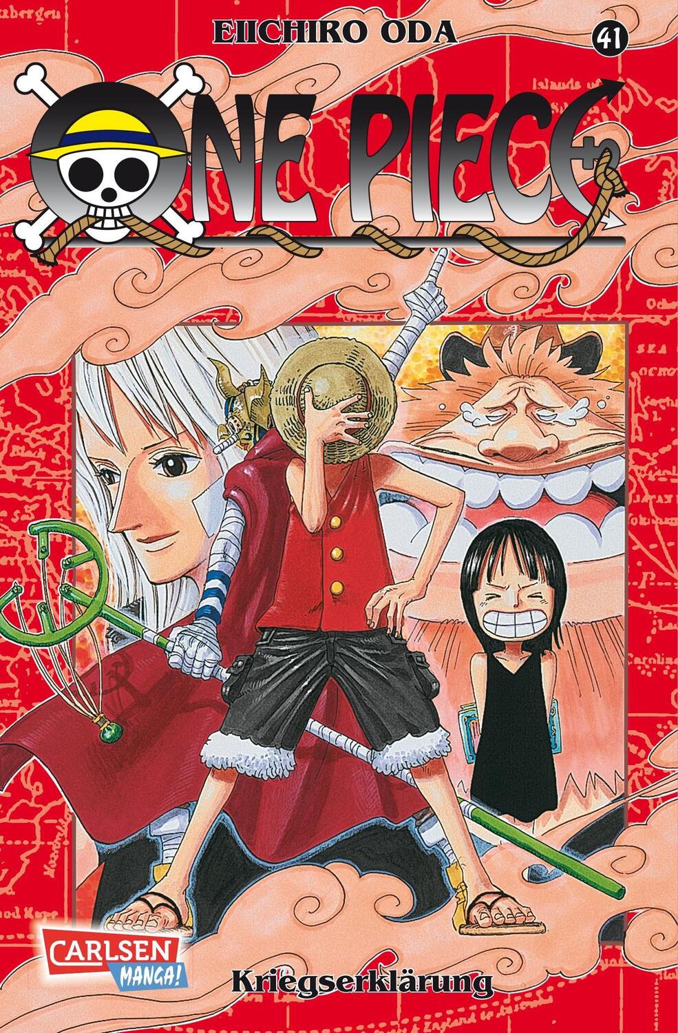 Cover: 9783551758118 | One Piece 41. Kriegserklärung | Eiichiro Oda | Taschenbuch | One Piece