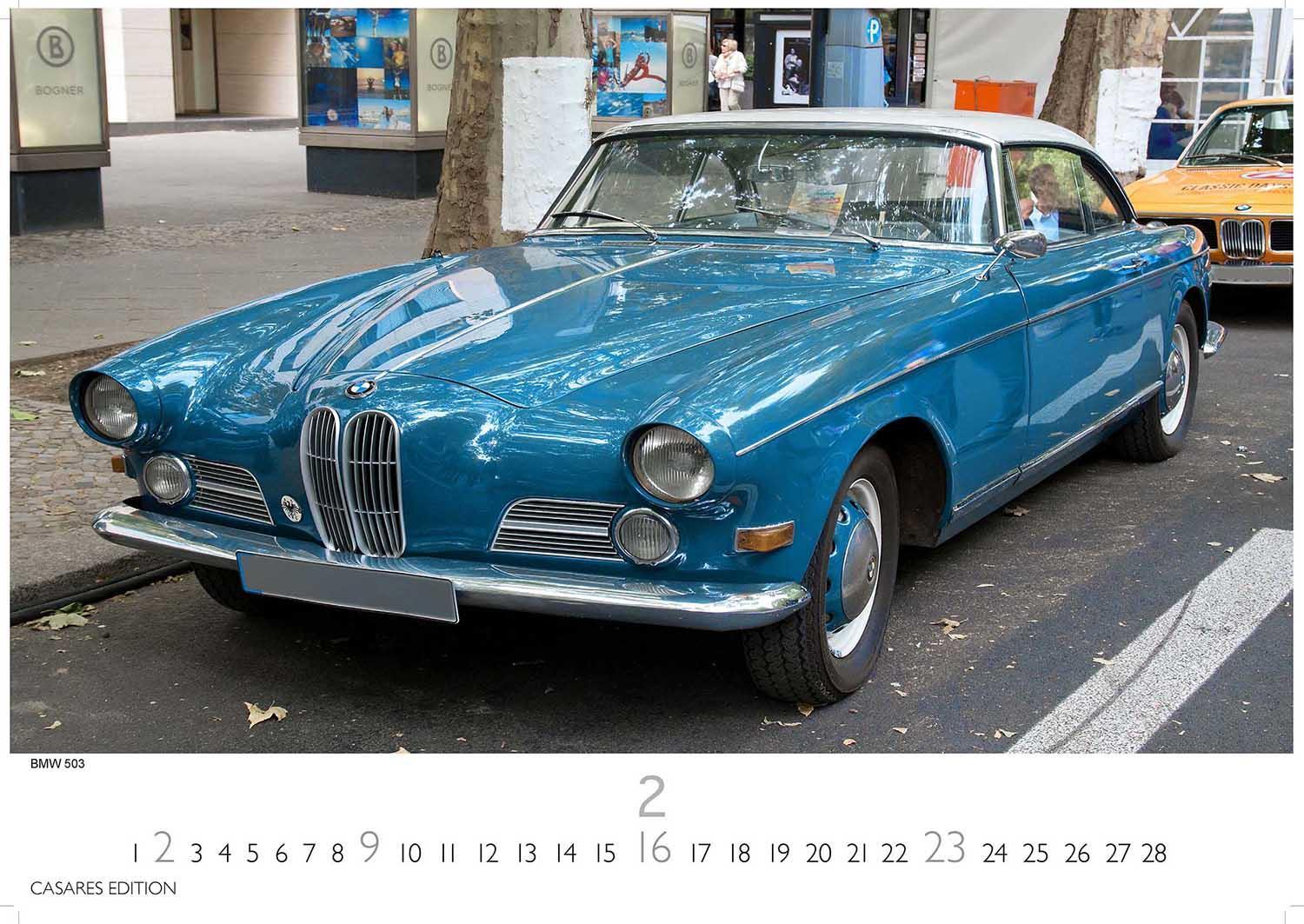 Bild: 9781835243206 | BMW Classic Cars 2025 L 35x50cm | Kalender | 14 S. | Deutsch | 2025