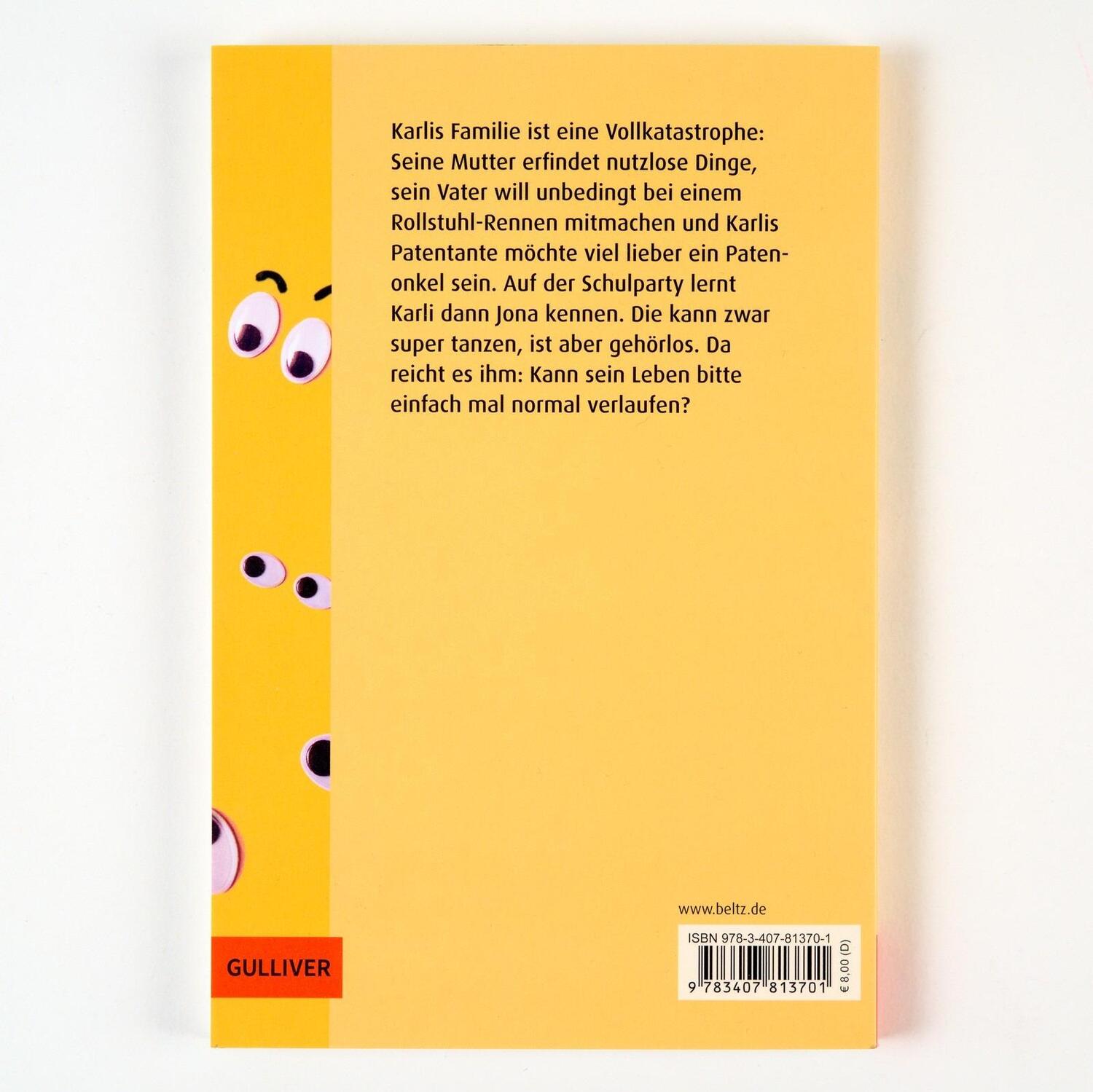 Rückseite: 9783407813701 | Total irre | Jutta Nymphius | Taschenbuch | Gulliver Taschenbücher