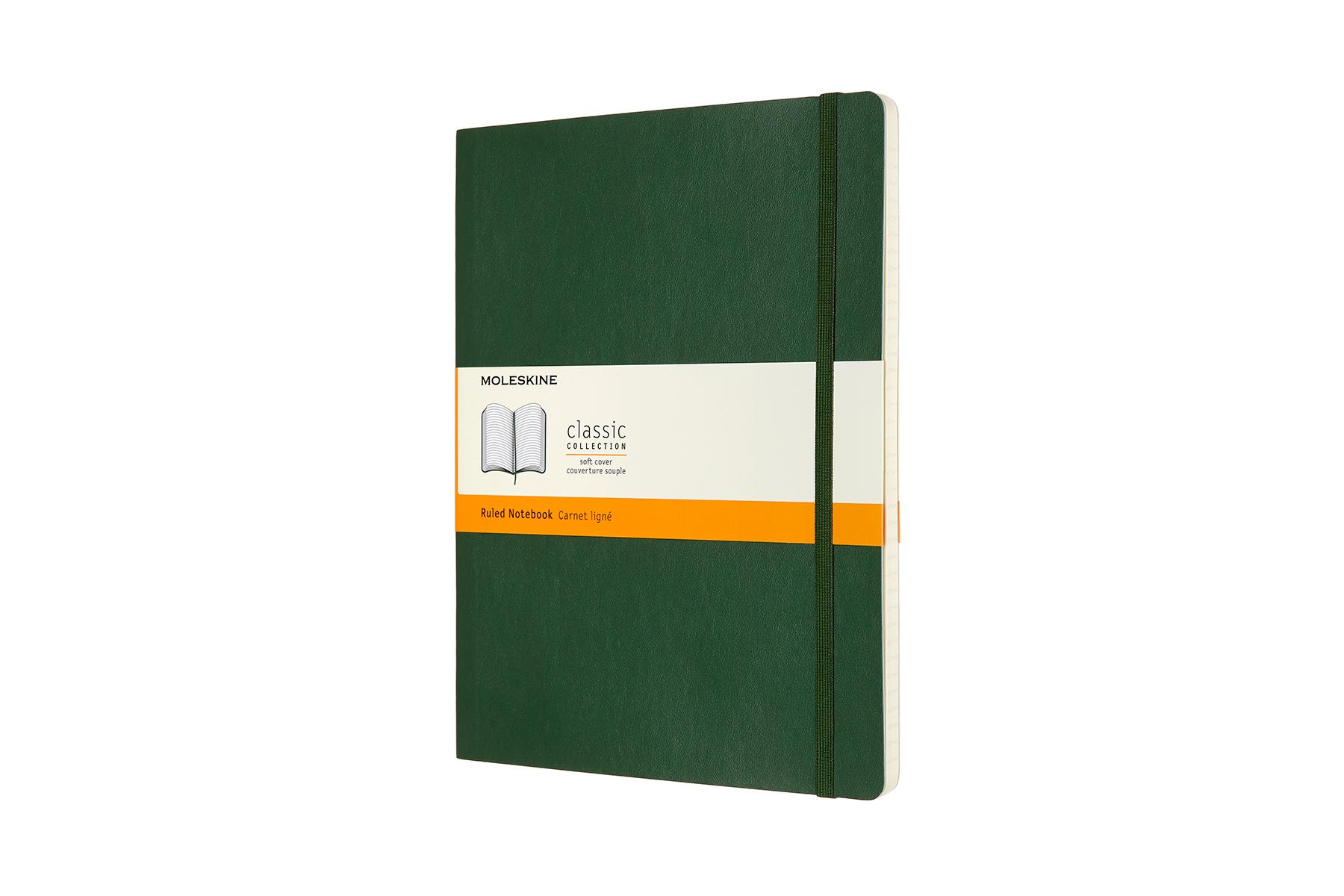 Cover: 8053853600059 | Moleskine Notizbuch XL, Liniert, Myrtengrün | Moleskine | Notizbuch