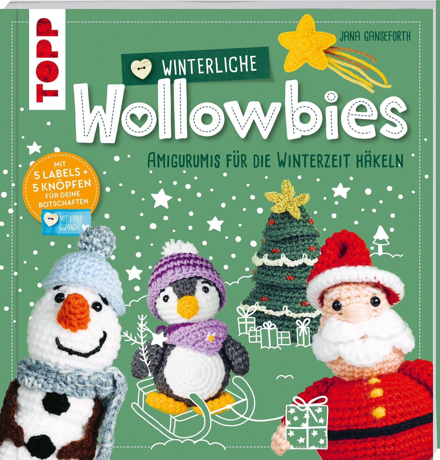 Cover: 9783772448744 | Winterliche Wollowbies | Jana Ganseforth | Taschenbuch | Deutsch
