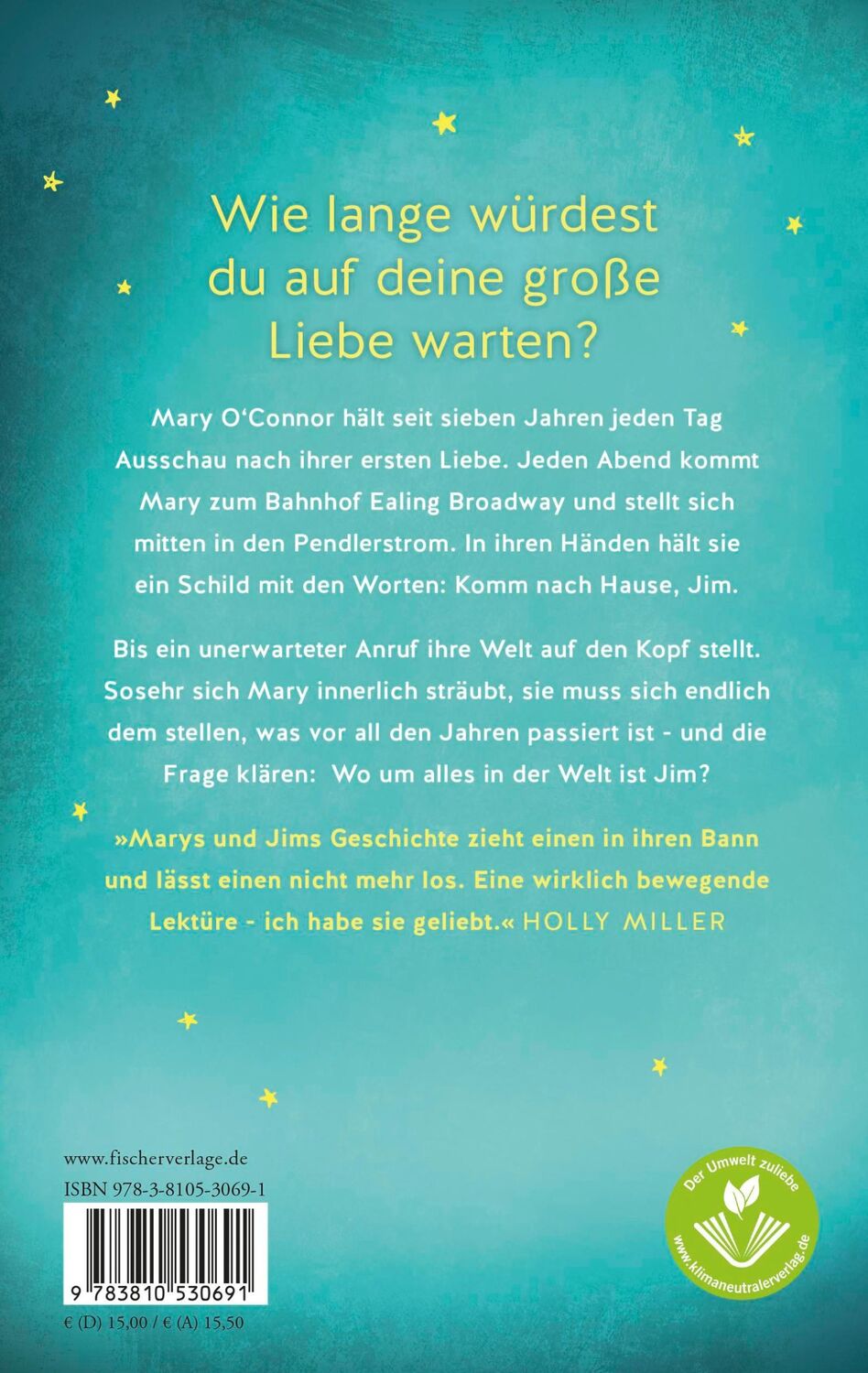 Rückseite: 9783810530691 | Jeder Tag für dich | Abbie Greaves | Taschenbuch | 400 S. | Deutsch