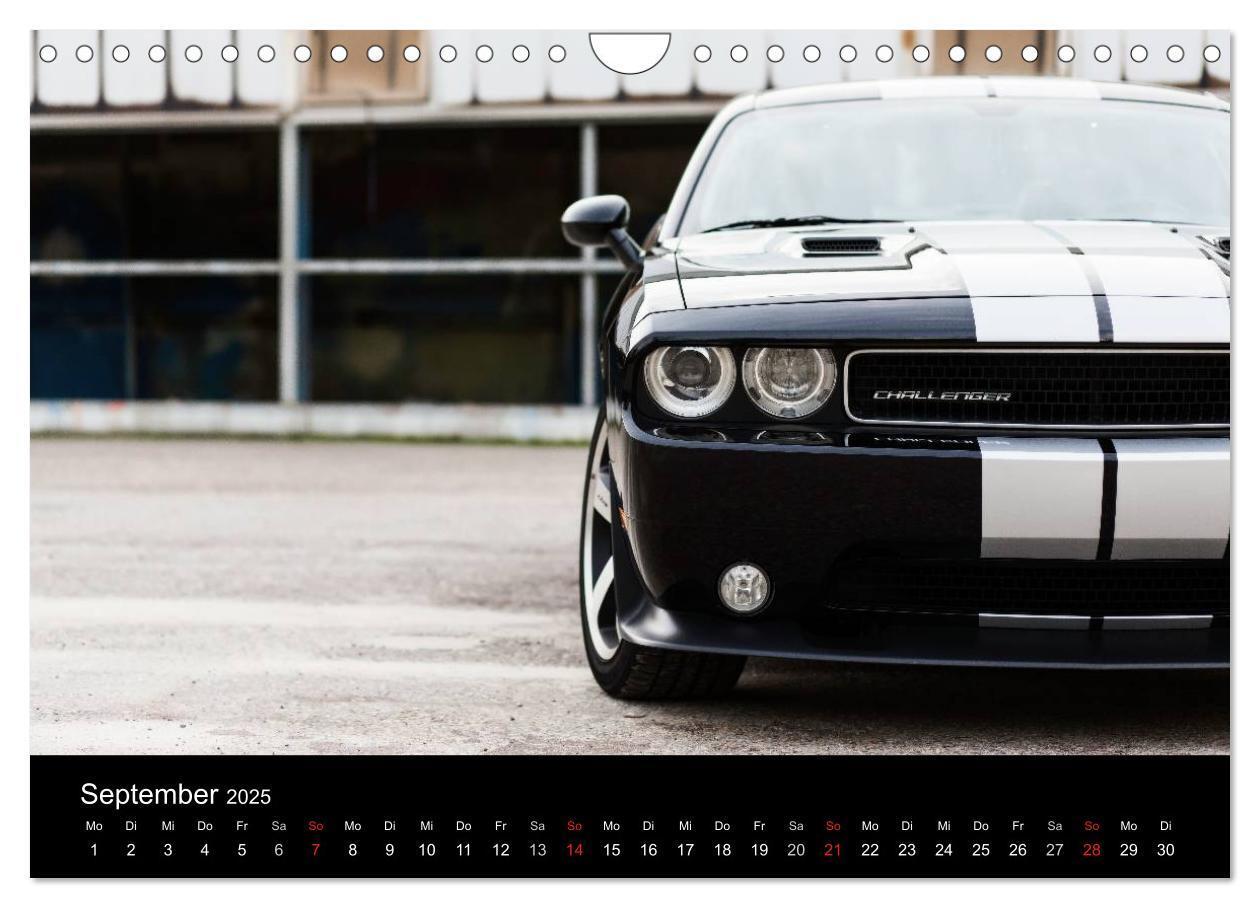 Bild: 9783435771516 | Dodge Challenger SRT8 (Wandkalender 2025 DIN A4 quer), CALVENDO...