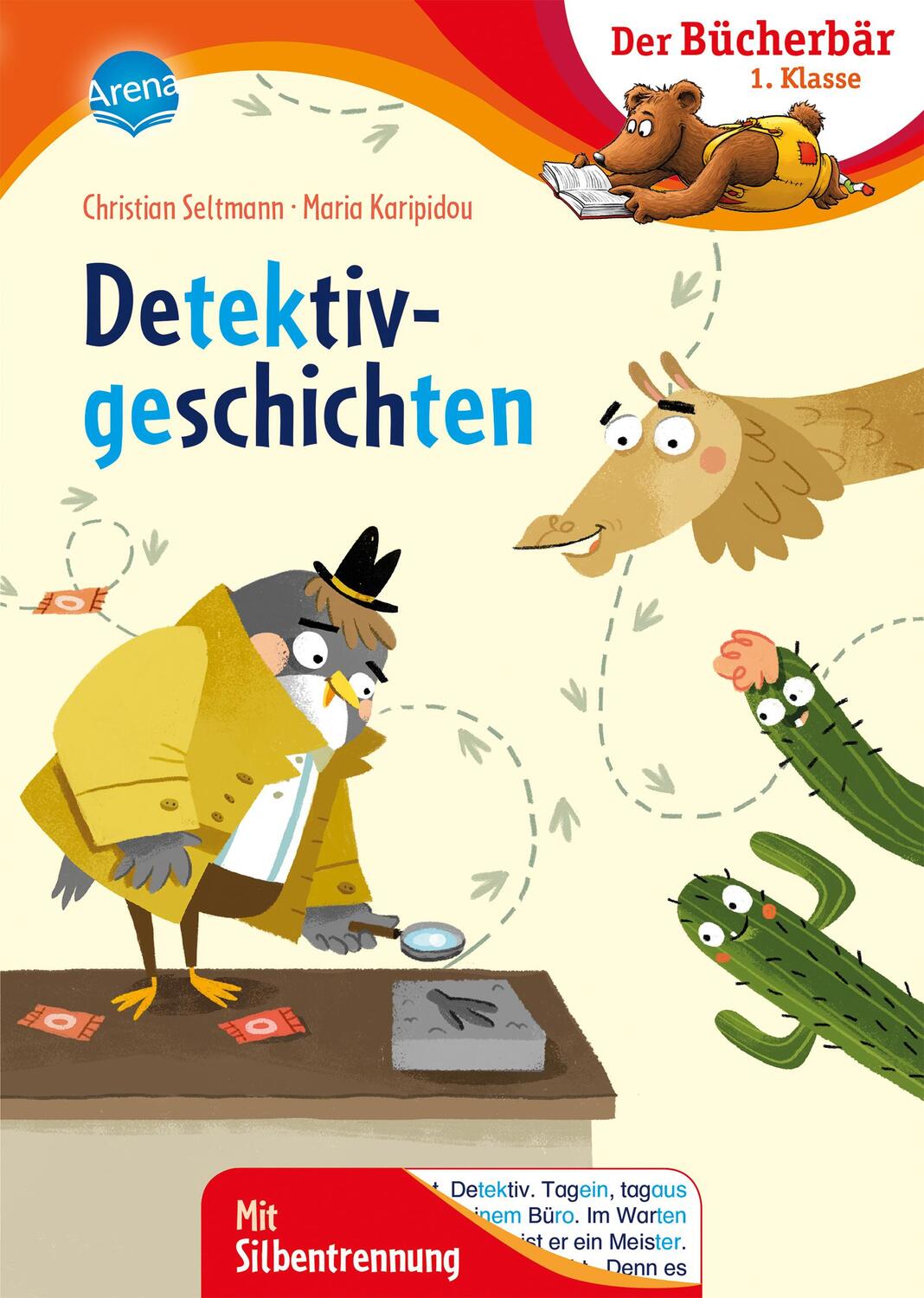 Cover: 9783401716510 | Detektivgeschichten | Der Bücherbär: 1. Klasse. Mit Silbentrennung
