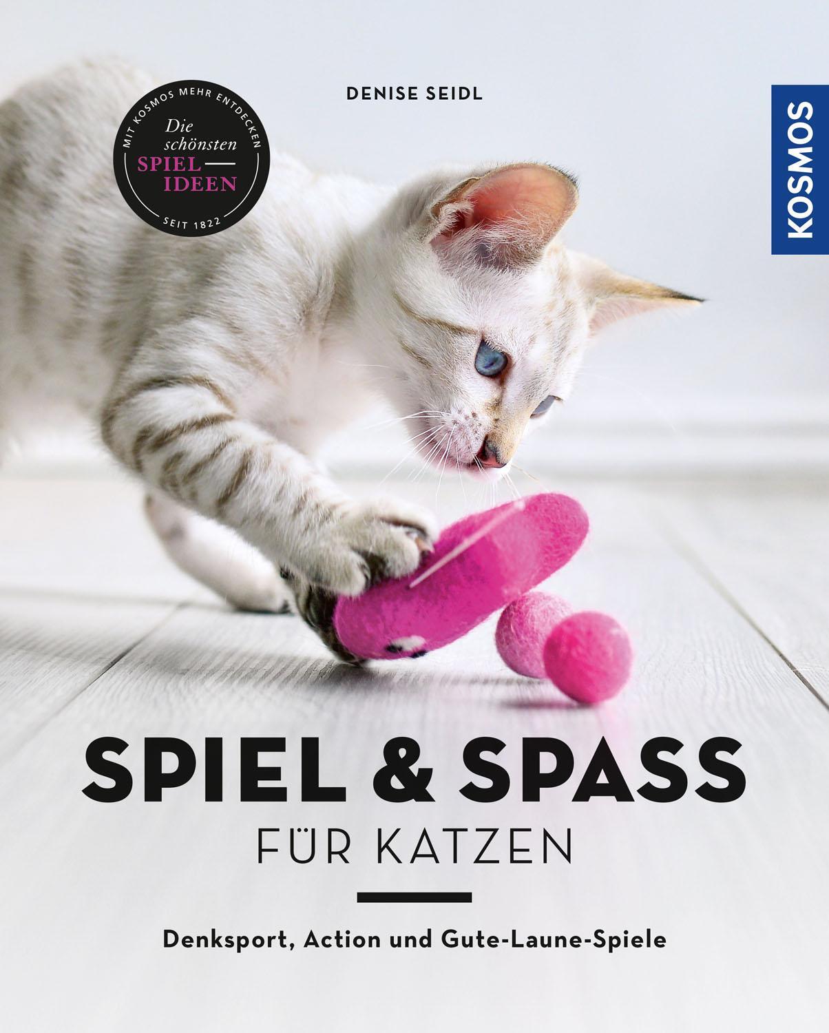 Cover: 9783440159965 | Spiel & Spaß für Katzen | Denksport, Action und Gute-Laune-Spiele