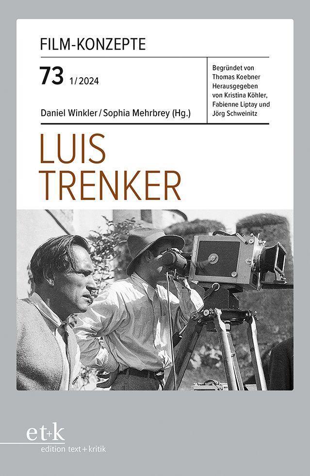 Cover: 9783967079487 | Luis Trenker | Taschenbuch | Film-Konzepte | 100 S. | Deutsch | 2024