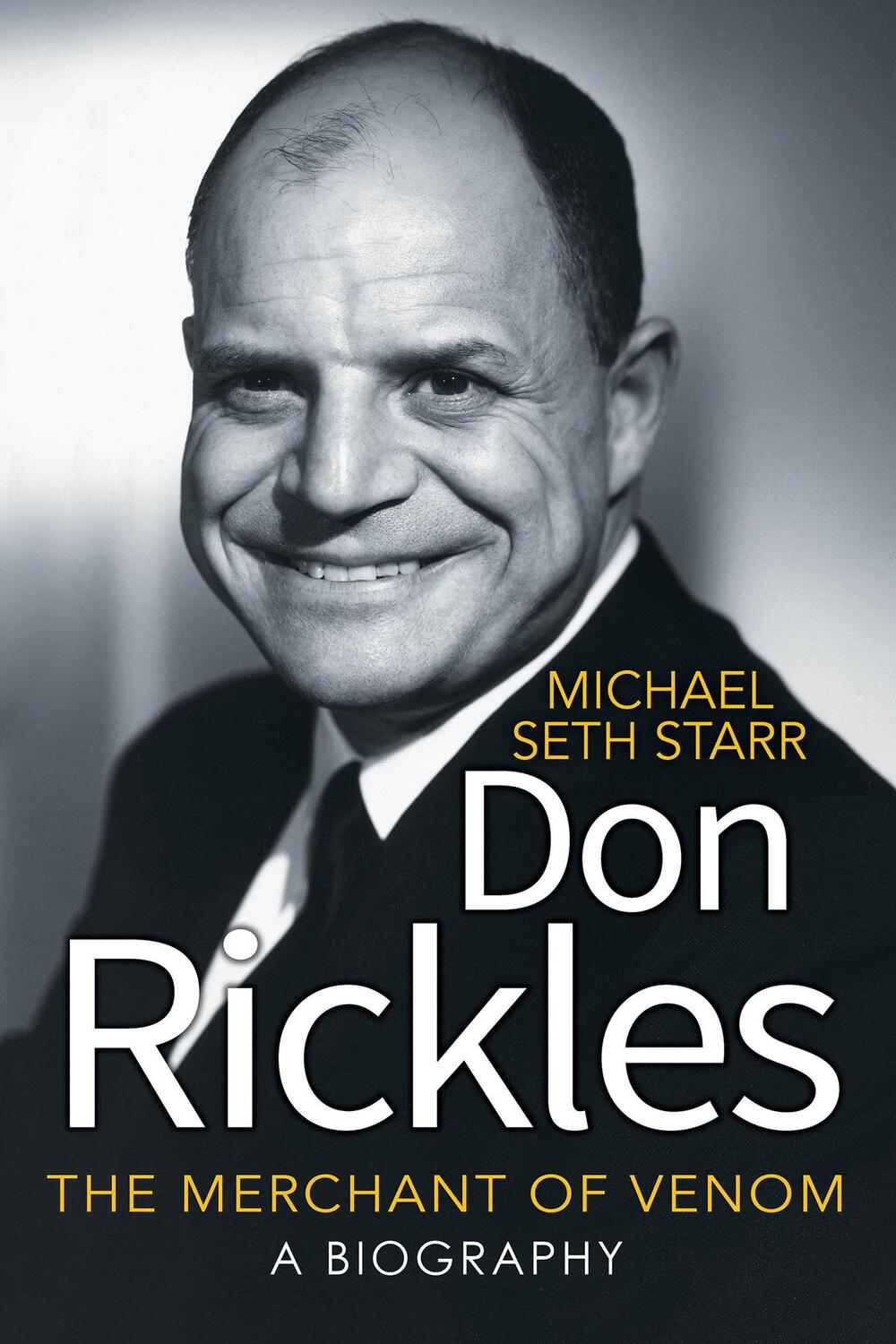 Cover: 9780806541730 | Don Rickles | The Merchant of Venom | Michael Seth Starr | Taschenbuch