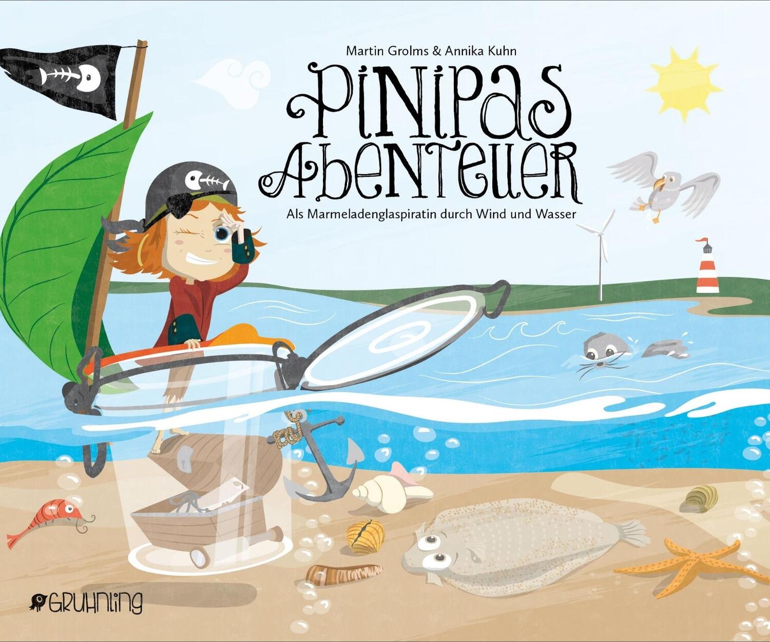 Cover: 9783981915334 | Pinipas Abenteuer 4 | Als Marmeladenglaspiratin durch Wind und Wasser