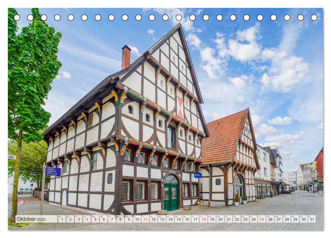 Bild: 9783435048663 | Herford Impressionen (Tischkalender 2025 DIN A5 quer), CALVENDO...