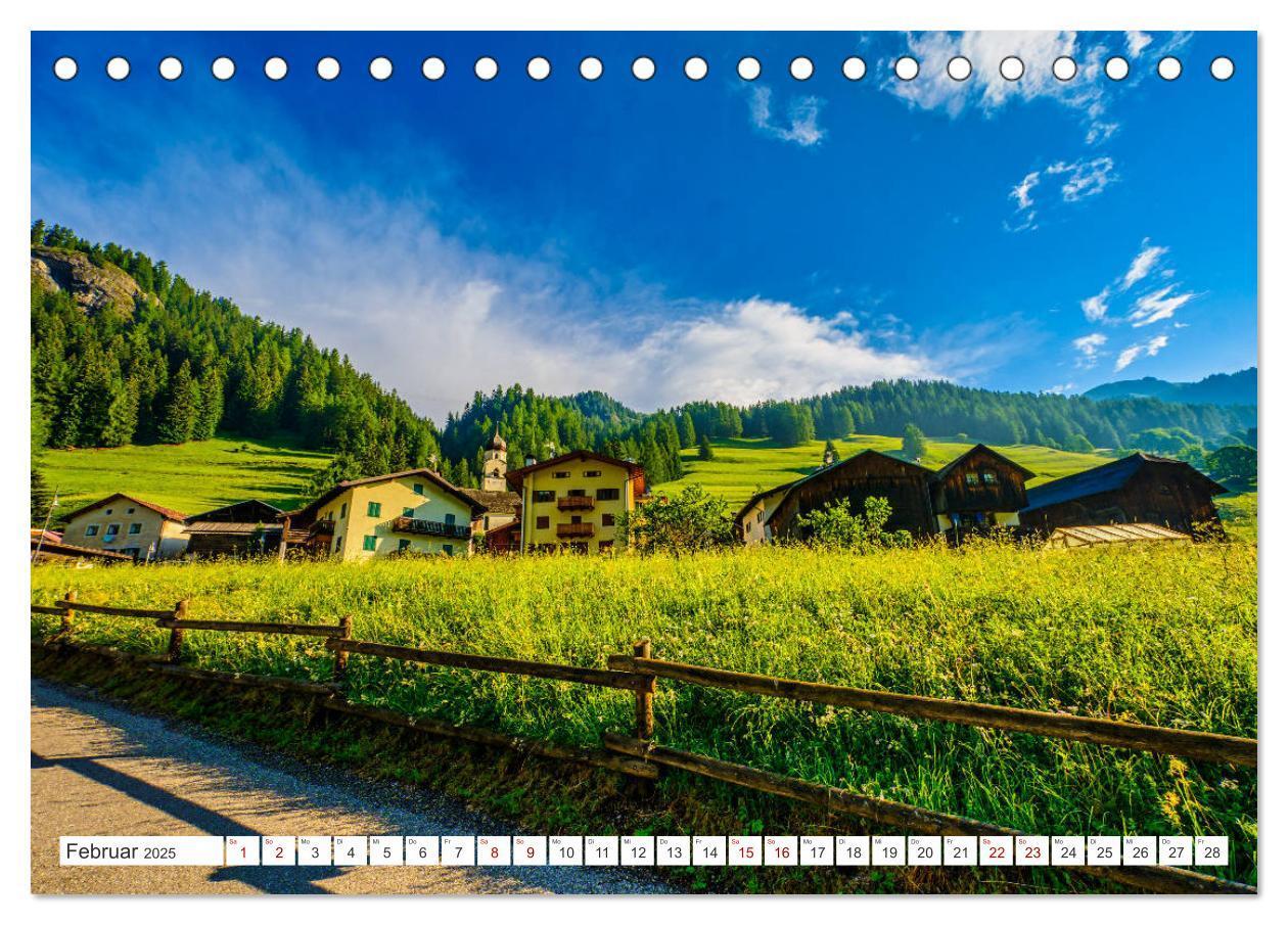 Bild: 9783435160099 | ALPENPÄSSE Österreich - Schweiz - Italien (Tischkalender 2025 DIN...