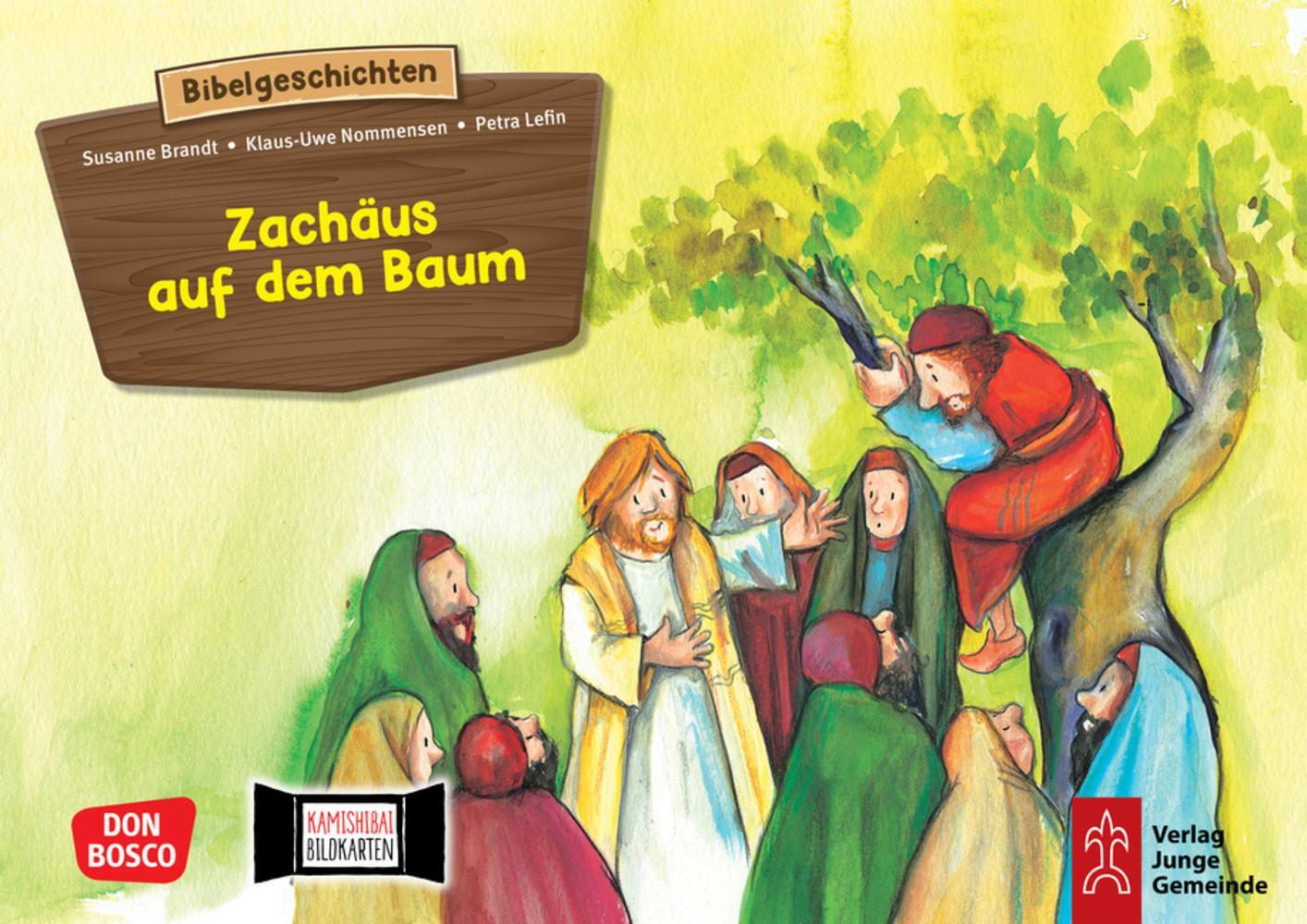 Cover: 4260179510489 | Zachäus auf dem Baum. Kamishibai Bildkartenset | Brandt (u. a.) | Box