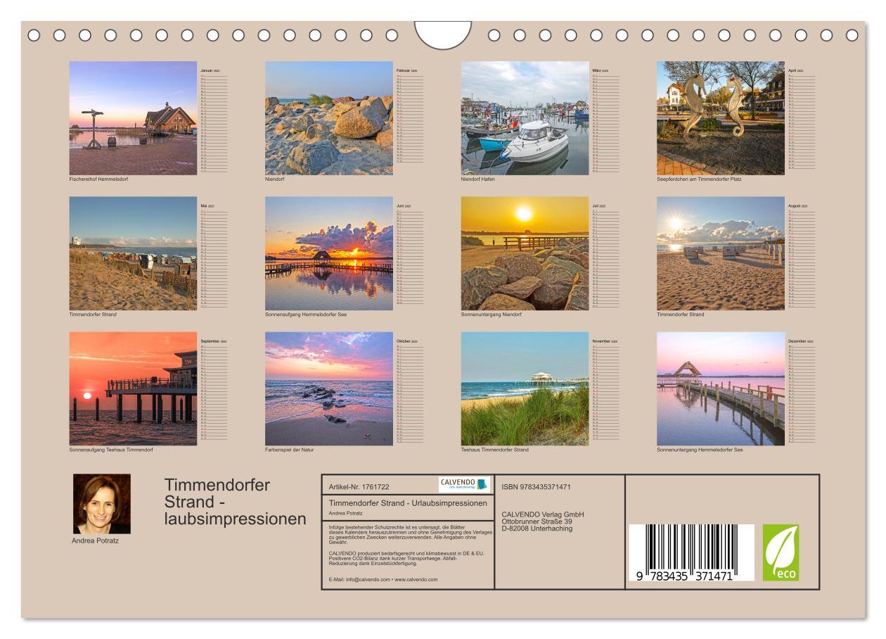 Bild: 9783435371471 | Timmendorfer Strand - Urlaubsimpressionen (Wandkalender 2025 DIN A4...