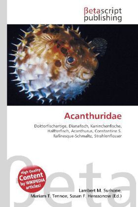 Cover: 9786130587598 | Acanthuridae | Lambert M. Surhone (u. a.) | Taschenbuch | Deutsch