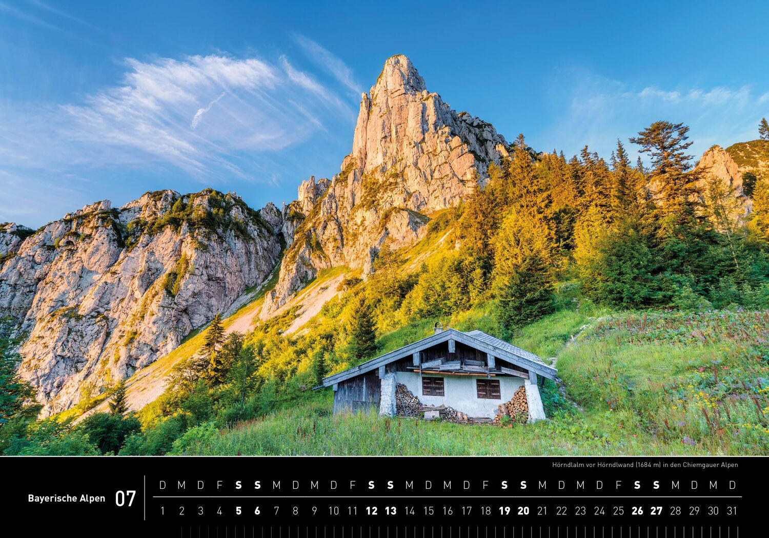 Bild: 9783968555423 | 360° Bayerische Alpen Premiumkalender 2025 | Christian Bäck | Kalender