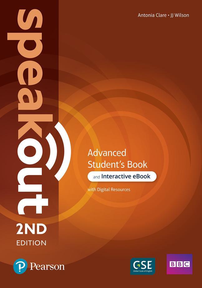 Cover: 9781292394725 | Speakout 2ed Advanced Student's Book &amp; Interactive eBook with...
