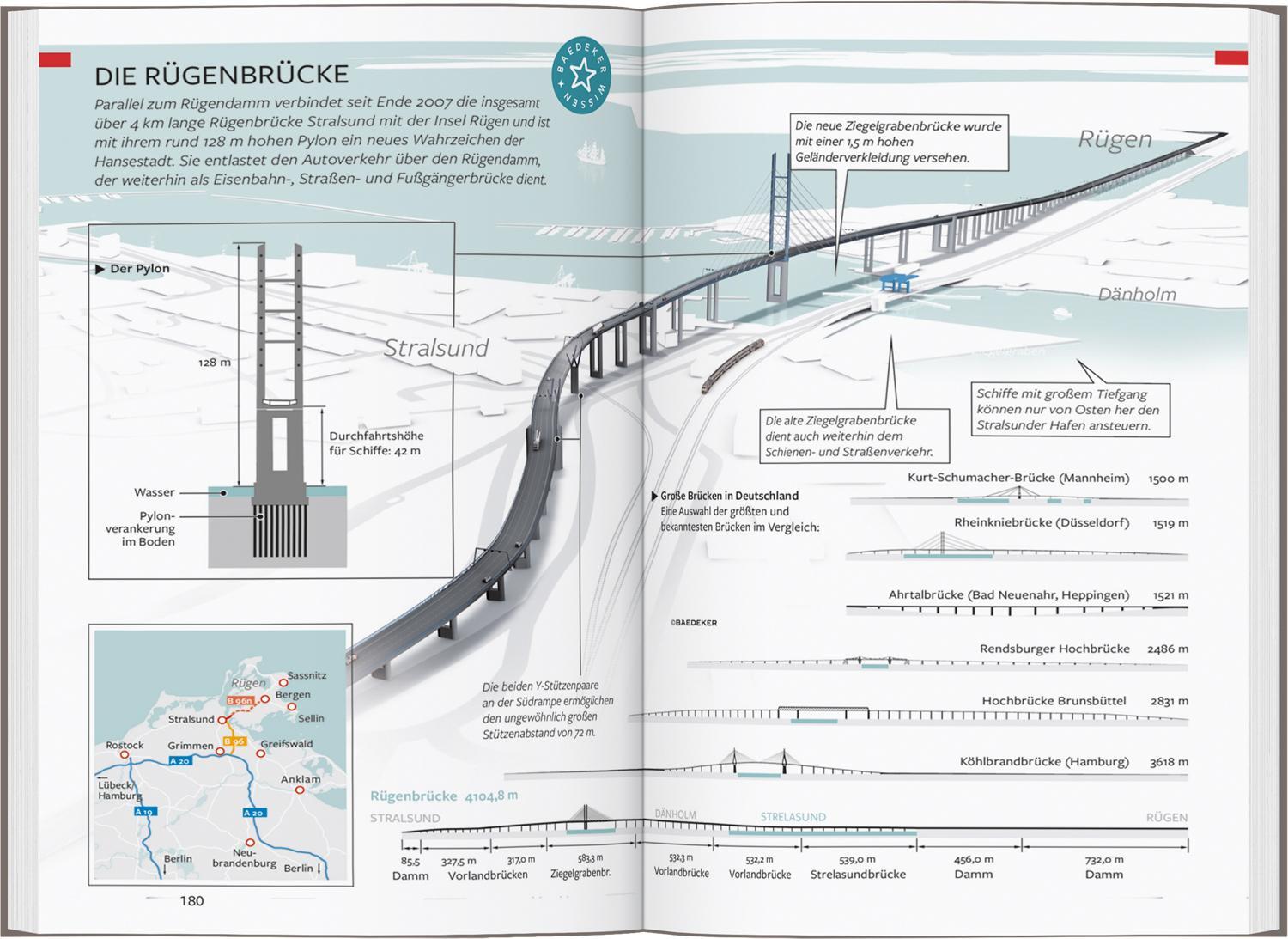 Bild: 9783575000699 | Baedeker Reiseführer Rügen, Hiddensee | mit praktischer Karte EASY ZIP