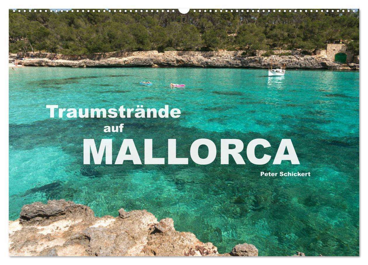 Cover: 9783675685871 | Traumstrände auf Mallorca (Wandkalender 2024 DIN A2 quer), CALVENDO...