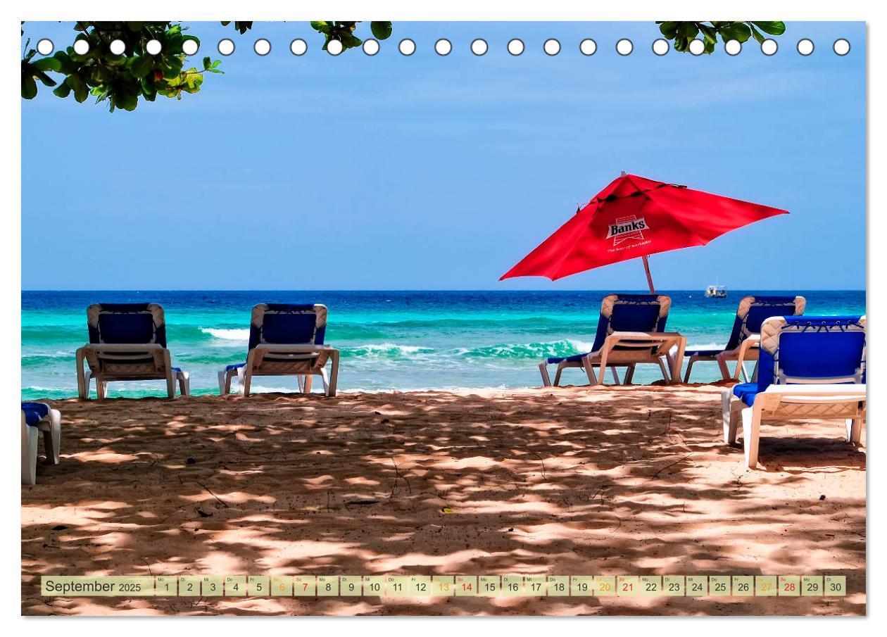 Bild: 9783435450657 | Die kleinen Antillen - Barbados (Tischkalender 2025 DIN A5 quer),...