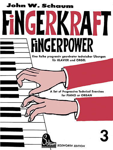 Cover: 9790201607306 | Fingerkraft Heft 3 (Fingerpower Book 3) | John W. Schaum | Buch