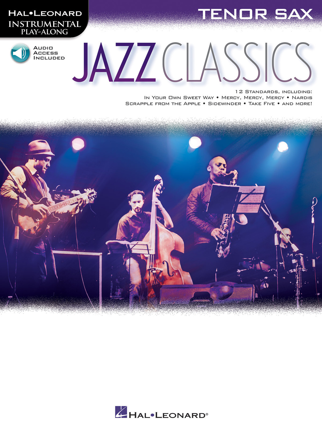 Cover: 888680090999 | Instrumental Play-Along Jazz Classics -Tenor Saxophone- (Book &amp;...