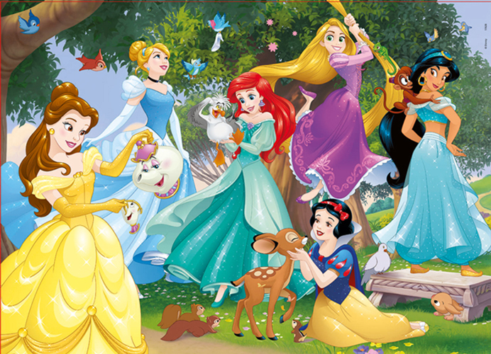 Bild: 8412668176287 | Holzpuzzle Disney Princesses (Kinderpuzzle) | Spiel | 2020