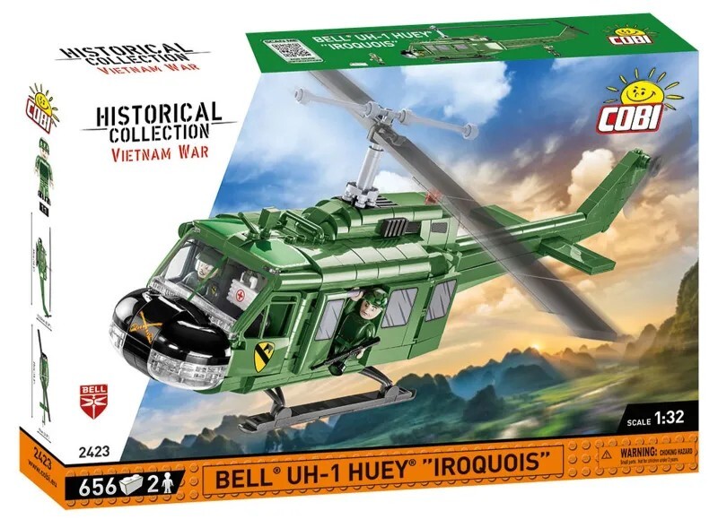 Cover: 5902251024239 | COBI 2423 - Historical Collection, Vietnam War, Bell UH-1 Huey...