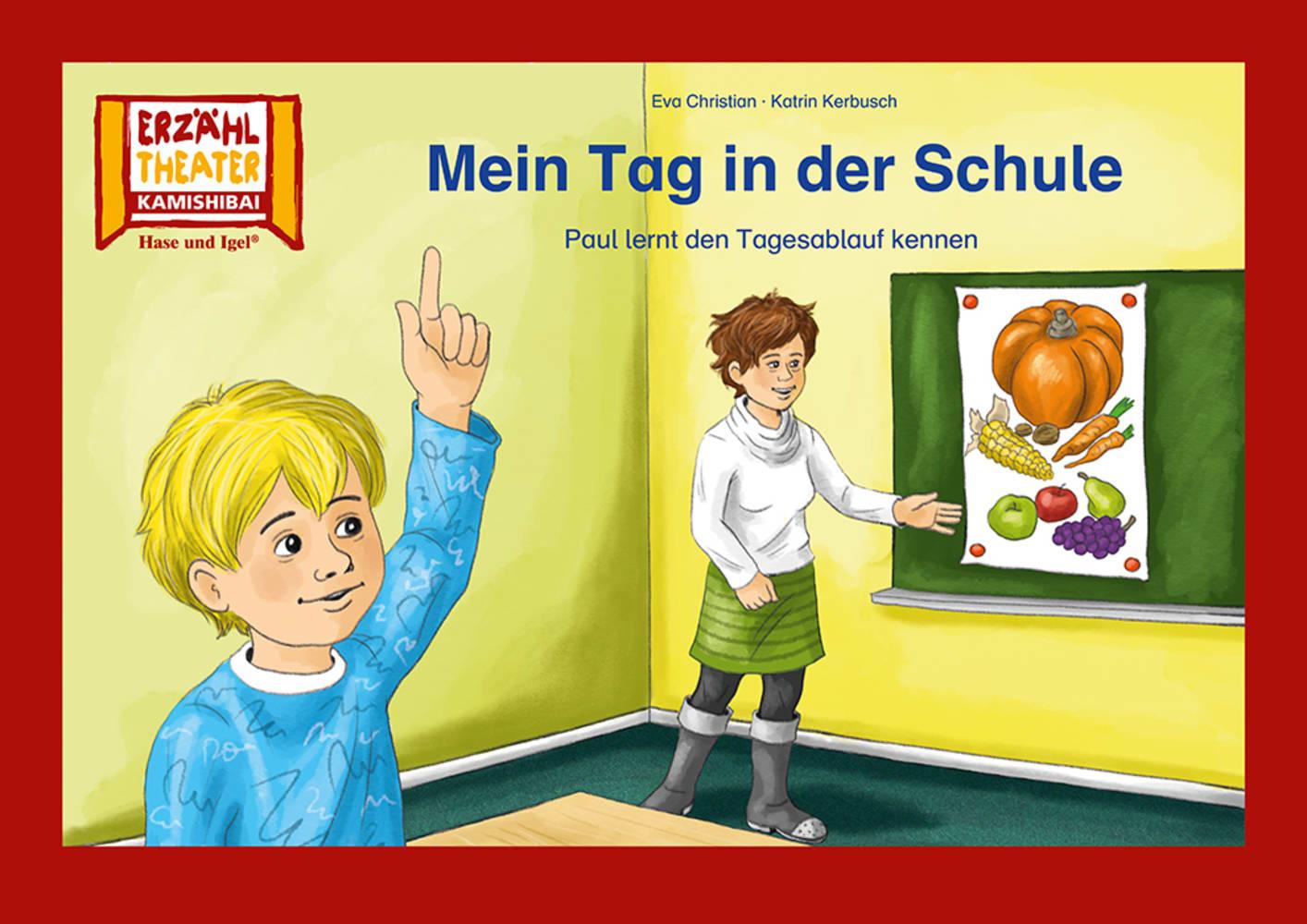 Cover: 4260505832308 | Mein Tag in der Schule / Kamishibai Bildkarten | Eva Christian | 14 S.