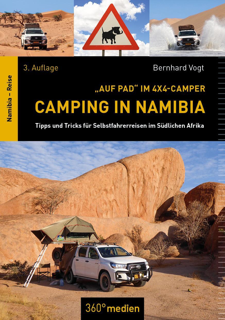 Cover: 9783968553740 | Camping in Namibia | Bernhard Vogt | Taschenbuch | Camping in | 372 S.