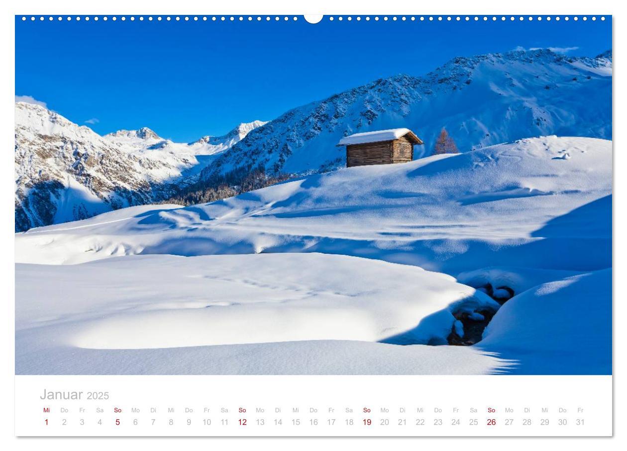 Bild: 9783435775361 | Graubünden Engadin 2025 (Wandkalender 2025 DIN A2 quer), CALVENDO...