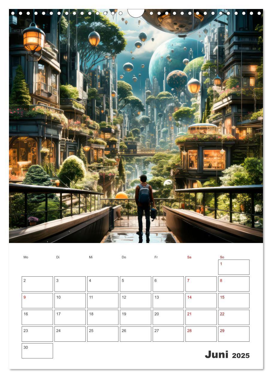 Bild: 9783435850020 | METAVERSE Cooler Terminplaner (Wandkalender 2025 DIN A3 hoch),...