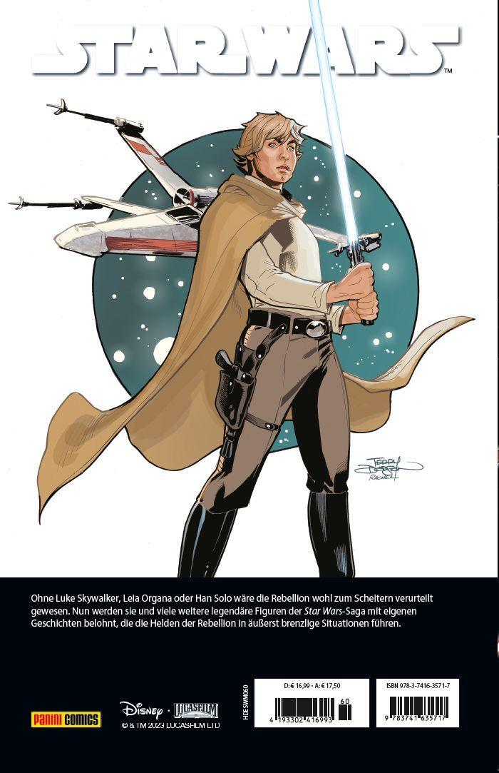 Rückseite: 9783741635717 | Star Wars Marvel Comics-Kollektion | Bd. 60: Age of Rebellion: Helden