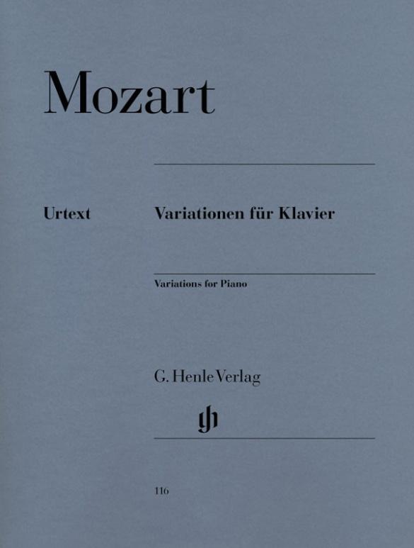 Cover: 9790201801162 | Variationen für Klavier | Wolfgang Amadeus Mozart | Taschenbuch