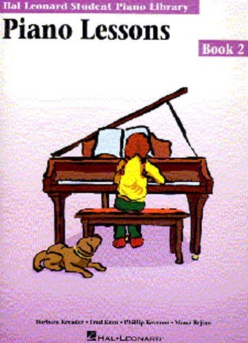 Cover: 9780793584390 | Piano Lessons Book 2 | Hal Leonard Student Piano Library | Keveren