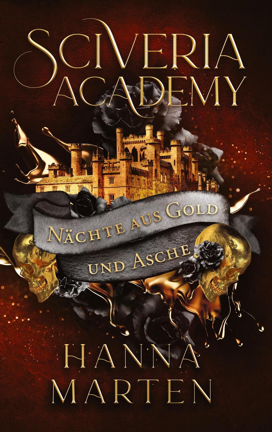 Cover: 9783347748859 | Sciveria Academy | Nächte aus Gold und Asche | Hanna Marten | Buch
