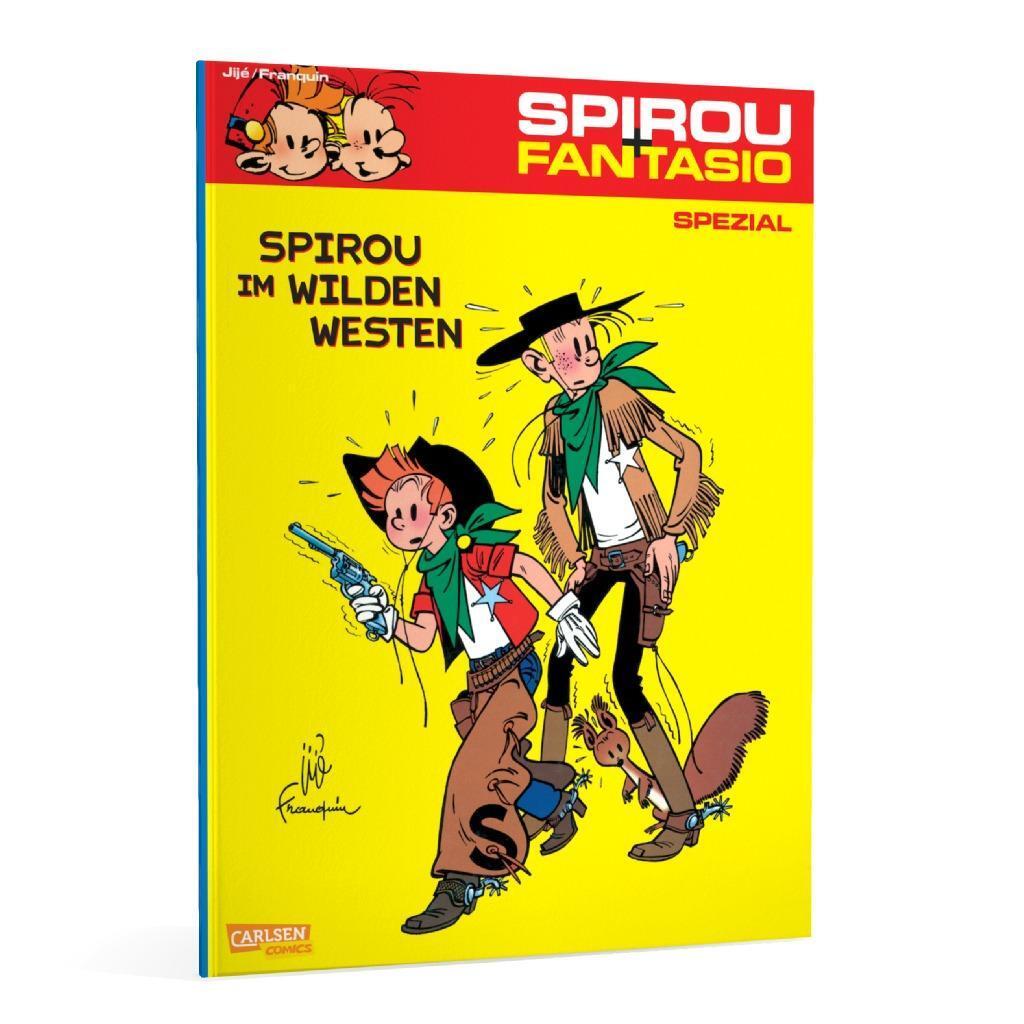 Bild: 9783551776945 | Spirou Spezial 05. Spirou im Wilden Westen | Jijé (u. a.) | Buch