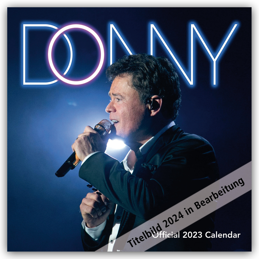 Cover: 9781801229913 | Donny Osmond - Offizieller Kalender 2024 | Danilo Promotion Ltd | 2024