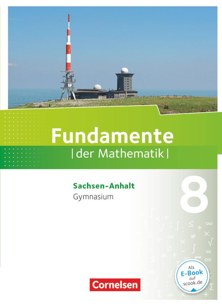 Cover: 9783060091973 | Fundamente der Mathematik 8. Schuljahr - Gymnasium Sachsen-Anhalt -...