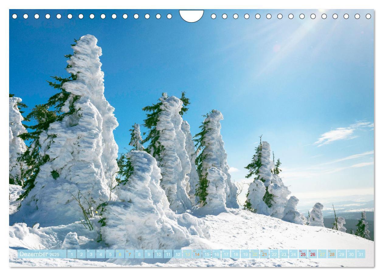 Bild: 9783435461516 | Arber, Rachel und Lusen: Der Hintere Bayerische Wald (Wandkalender...