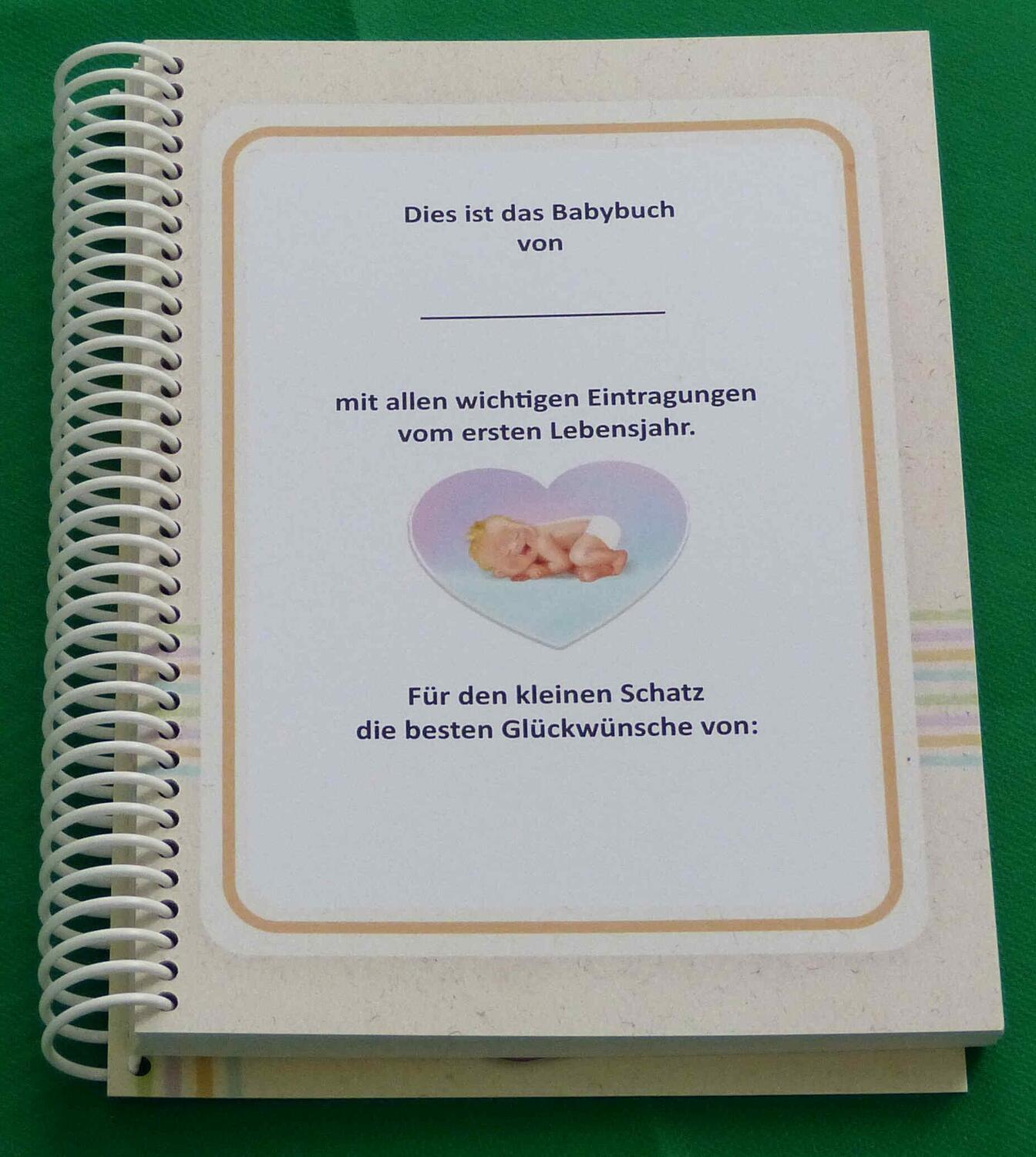 Bild: 9783967381535 | Babybuch für Babys erstes Jahr | Angelina Schulze | Taschenbuch | 2015