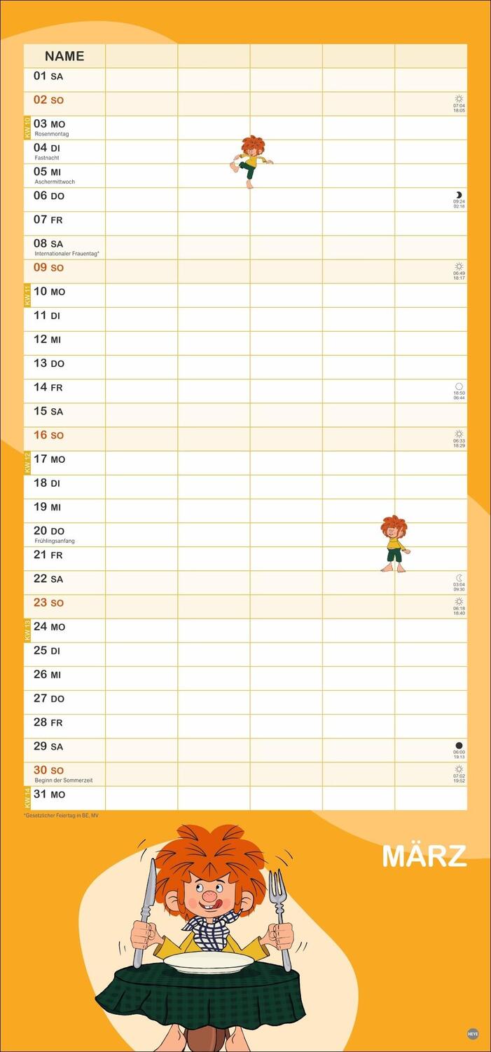 Bild: 9783756413478 | Pumuckl Familienplaner 2025 | Kalender | Spiralbindung | 15 S. | 2025