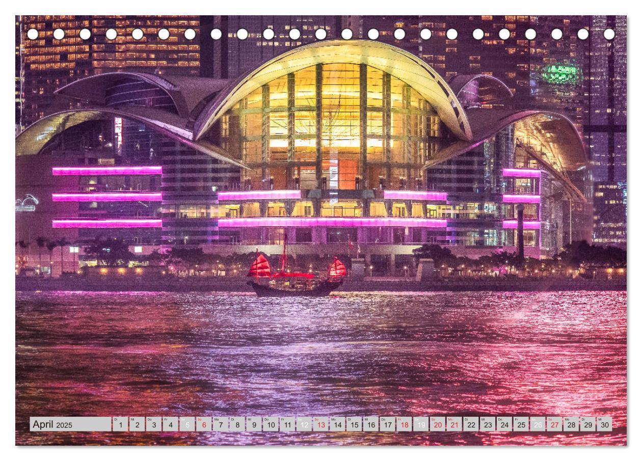 Bild: 9783435126736 | Hongkong Impressionen (Tischkalender 2025 DIN A5 quer), CALVENDO...