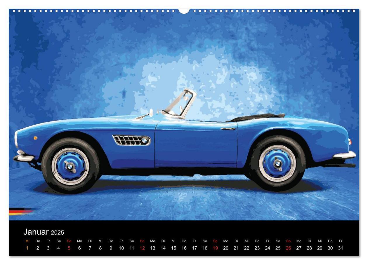 Bild: 9783435479238 | DIE GLORREICHEN ZWÖLF (hochwertiger Premium Wandkalender 2025 DIN...