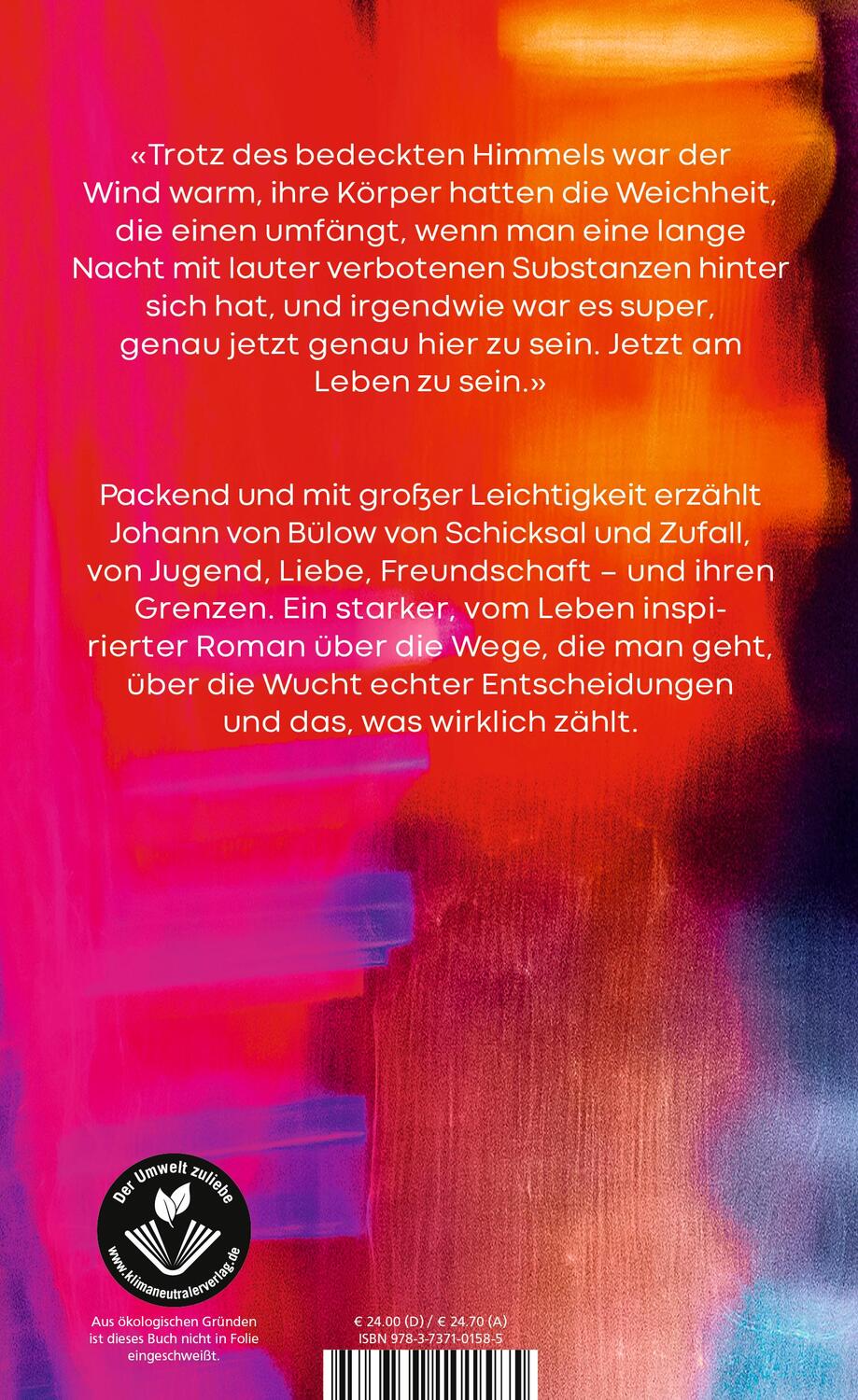 Rückseite: 9783737101585 | Roxy | Johann von Bülow | Buch | Deutsch | 2023 | Rowohlt Berlin