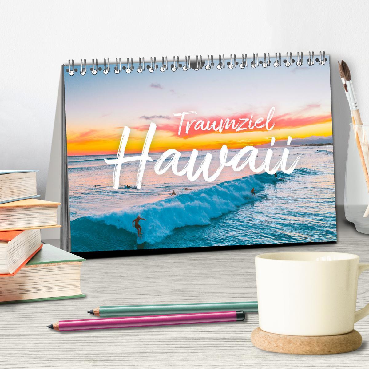 Bild: 9783383917578 | Hawaii Traumziel (Tischkalender 2025 DIN A5 quer), CALVENDO...