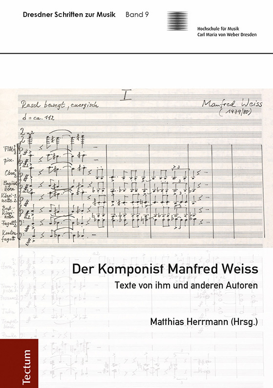 Cover: 9783828838833 | Der Komponist Manfred Weiss | Texte von ihm und anderen Autoren | Buch